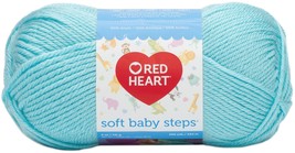 Red Heart Soft Baby Steps Yarn-Aqua E746-9505 - £15.40 GBP