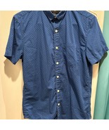 Men&#39;s Forever 21 Blue Polka Dot Shirt - €10,23 EUR