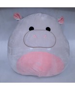 Squishmallow Harrison Hippo hippopotamus Soft Gray gray Kellytoy plush t... - £27.65 GBP