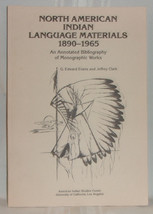 G Edward Evans North American Indian Language Materials Annotated Bibliography - £21.45 GBP