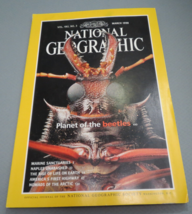 National Geographic Magazine March 1998 Beetle Cover + The Rise of Life on Earth - £9.72 GBP