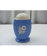 Vintage Harker Pottery USA Range Shaker Pepper Only No Cork Blue White - $368.72 MXN