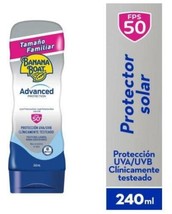 Banana Boat Advanced Protection FPS 50+ Lotion in SPANISH only 240ml EXP... - $9.97
