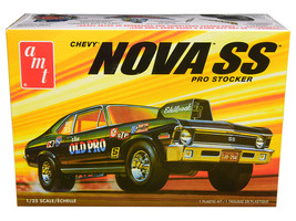 Skill 2 Model Kit 1972 Chevrolet Nova SS &quot;Pro Stocker&quot; 1/25 Scale Model by AMT - $51.64