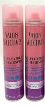 2 X Brand New Salon Selectives&#39; Sit Still Control Hold Hairspray Flexible 4 Oz - £15.76 GBP