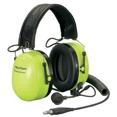 Peltor Ground Mechanic Head Ground Mechanic headset, Black Cups, NRR 25 dB MT7H7