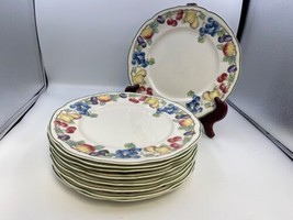 Set of 9 Villeroy &amp; Boch MELINA Dinner Plates (discontinued pattern design) - £249.93 GBP