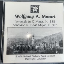 Mozart Serenade C Minor K 388 Serenade E-flat Major K 375 Jarvi Scottish Wind - £4.79 GBP