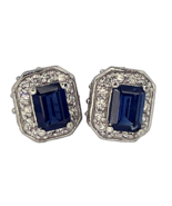 nO HEAT Sapphire Diamond Earrings 14K Gold w. Gem Report,  Offer welcome! - €4.929,21 EUR