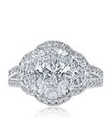 Igi 2.07CT E-VVS2 Laboratorio Crecido Ovalado Anillo de Compromiso Diama... - $2,375.62