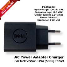 Lot x 5 Dell Venue 8 Pro 5830 Tablet AC Power Adapter Charger XT1X3 JXC4... - $77.18