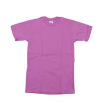 NOS Vintage 90s Jerzees Blank Short Sleeve T-Shirt Cotton Adult 2XL XXL Pink USA - £23.70 GBP
