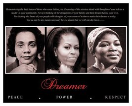 Dreamer (Trio): Peace, Power, Respect Art Print Poster (Overall Size: 10... - $4.94