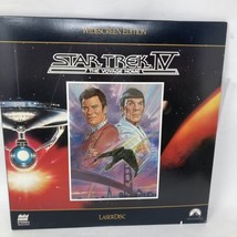 Star Trek IV: The Voyage Home LaserDisc untested clean discs LD Spock - £11.86 GBP