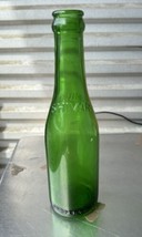 Vintage Shivar Springs Ginger Ale Green Embossed Soda Bottle Shelton SC (c) - $24.74