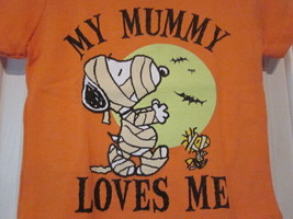 Nwt - P EAN Uts Halloween My Mummy Loves Me 12M Boy&#39;s Short Sleeve Top - £10.22 GBP