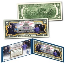 Joe Biden And Kamala Harris 2021 Official Inauguration U.S. $2 Bill - £11.04 GBP