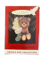 Hallmark &#39;Child&#39;s Second Christmas&#39; Child&#39;s Age Collection Dated 1996 New In Box - £6.04 GBP