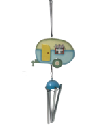 1970s Style Decor Wind Chime - Caravan Camper Trailer - Design 11” Long. - $24.97 CAD