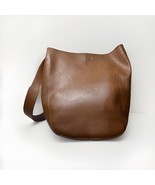 ETIENNE AIGNER Brown Leather Tote/Shoulder Strap W/Maroon Interior - $44.90 CAD