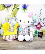 Build A Bear Hello Kitty SPRING GINGHAM Easter Sleeper Kawaii COMPLETE B... - $250.00