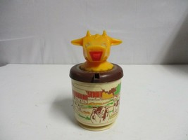 Vintage Whirley Industries Cow Creamer With Farm, Barns And Cows Scene - £12.60 GBP