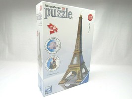 Ravensburger 3D Puzzle La Tour Eiffel Tower Paris 216 Pc 125562 Building NEW - $29.69