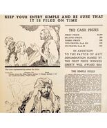 1936 Bible Game Cash Prize Trivia Contest Antique Games Religious Ephemera  - €17,04 EUR