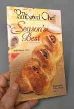 Pampered Chef Season&#39;s Best Recipe Collection Fall-Winter 2002 Cookbooks Booklet - £7.38 GBP