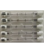 5 Pack Halogen Light Bulbs R7S 78mm T3 100W  J-Type 120V R7S For Floor L... - $12.95