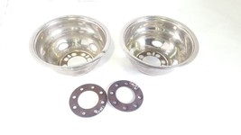 Pair Of Rear Wheel Covers With Spacers OEM 1997 Chevrolet 350090 Day Warranty... - £65.52 GBP