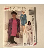 6292 Vintage McCalls SEWING Pattern Misses 1990s Cardigan Tunic Top Skir... - $7.64 CAD