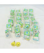 28 Amerock Cabinet Handle Knobs Yellow Porcelain and Brass Drawer Pull  ... - $647.75 MXN