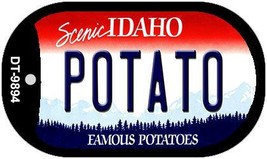 Potato Idaho Novelty Metal Dog Tag Necklace DT-9894 - $15.95