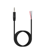 6 Ft Replacement 3.5Mm Male Plug to Bare Wire Open End TRS 3 Pole Stereo... - £11.99 GBP