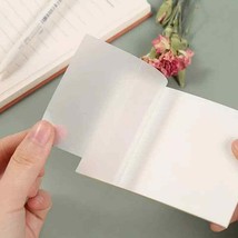 50 Sheets Translucent Waterproof 3&quot; Square Self-Adhesive Sticky Notes Pad - £4.33 GBP