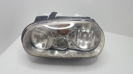 Driver Headlight With Fog Lamps Chrome Background Fits 02-05 GOLF 518505... - £70.69 GBP