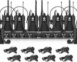 Audio Au800 Pro Uhf 8 Channel Wireless Microphone System With Cordless H... - $555.99