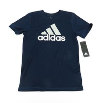 Adidas Climate Boys Blue T-Shirt Top 7X NWT $24 - £10.28 GBP