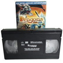 Mega Bloks Dragons Fire and Ice VHS 2004 Fantasy Anime Movie Adventure - £6.70 GBP