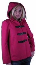 Iron Fist Heads Up Women&#39;s Pink PeaCoat NWT - £44.79 GBP