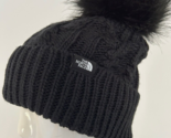 THE NORTH FACE WOMEN&#39;S OH MEGA FUR POM BEANIE TNF Black One Size - $34.62