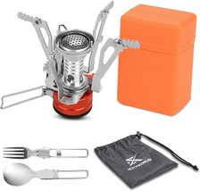 Extremus Portable Camping Stove, Ultralight Backpacking Stove,, And Tailgating. - £33.15 GBP