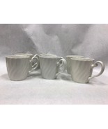 Set of 6 English Ironstone coffee cups VGC 3 1/4&quot; x 3 1/4&quot; - £14.85 GBP