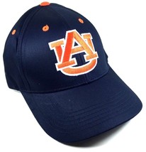 Auburn University Tigers Logo Solid Navy Blue Hat Cap Adjustable Curved Bill Nwt - £9.63 GBP