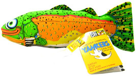 Fat Cat Incredible Strapping Yankers Trout Dog Toy 1 count Fat Cat Incredible St - £17.03 GBP