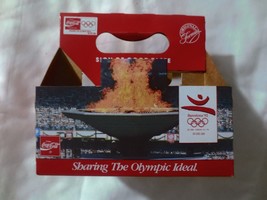 Coca Cola CLassic 6-8OZ Sharing the Olympic Ideal Barcelona &#39;92  Carrier Carton - £1.98 GBP