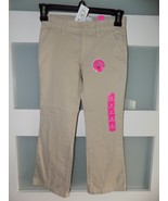 The Children&#39;s Place Khaki Stretch Boot Cut Pants Size 6 Girl&#39;s NEW - $26.62 CAD