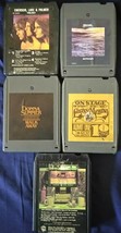 8 Track 10 tape classic rock lot. ELP Boz Scaggs Willie Nelson Doobie Brothers  - £39.41 GBP