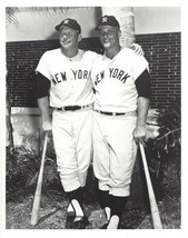 Mickey Mantle &amp; Roger Maris 8X10 Photo New York Yankees Ny Mlb Baseball Picture - £3.93 GBP